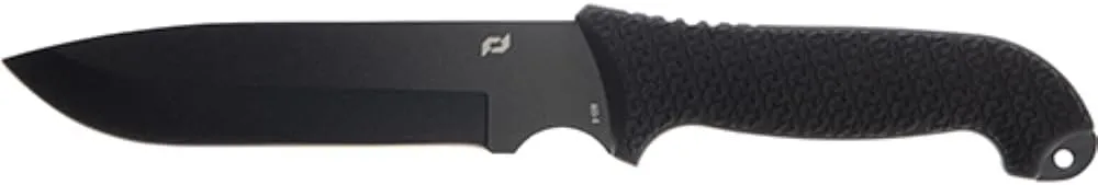 Schrade Delta Class Bedrock High Carbon Steel Fixed Blade Knife with 7in Drop Point Blade for Buschcraft