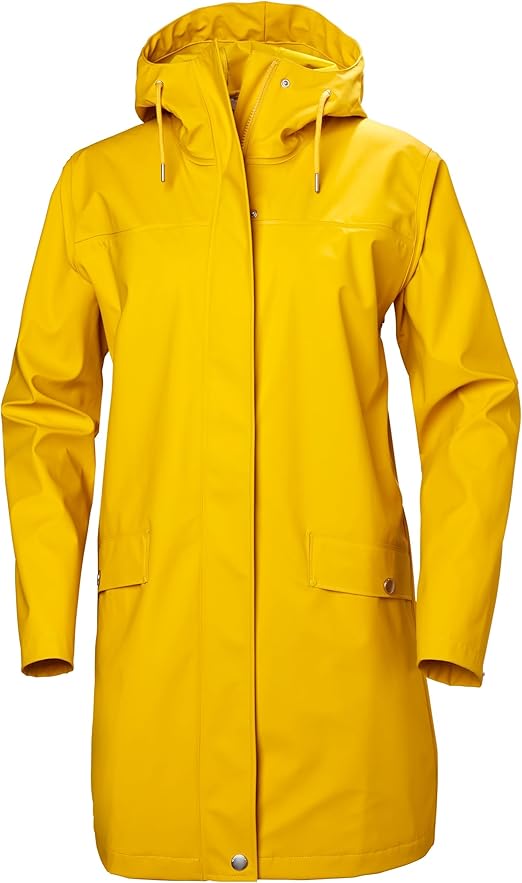 1 Helly Hansen Women's Moss Hooded Waterproof Windproof Rain Coat