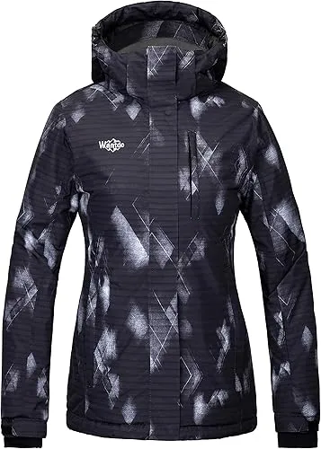 8 Wantdo Women's Waterproof Ski Jacket Windproof