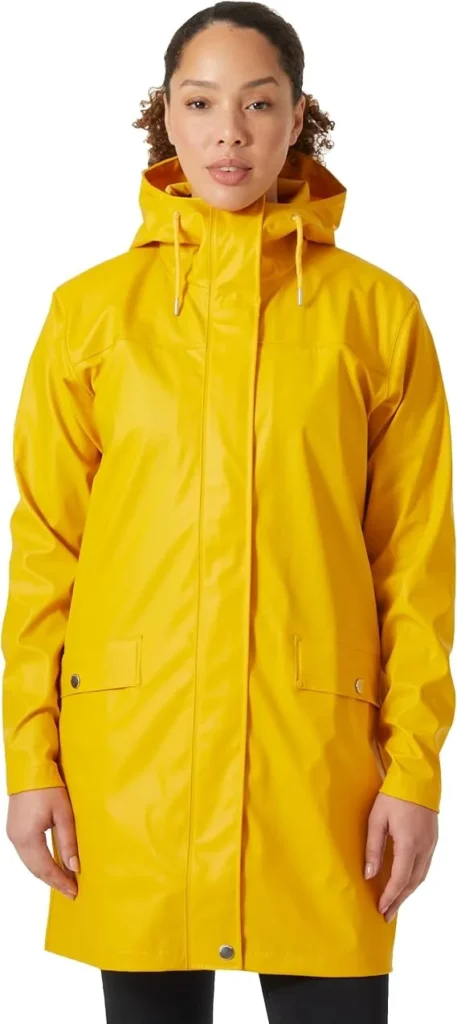 Helly-Hansen Women's Moss Hooded Waterproof Windproof Rain Coat