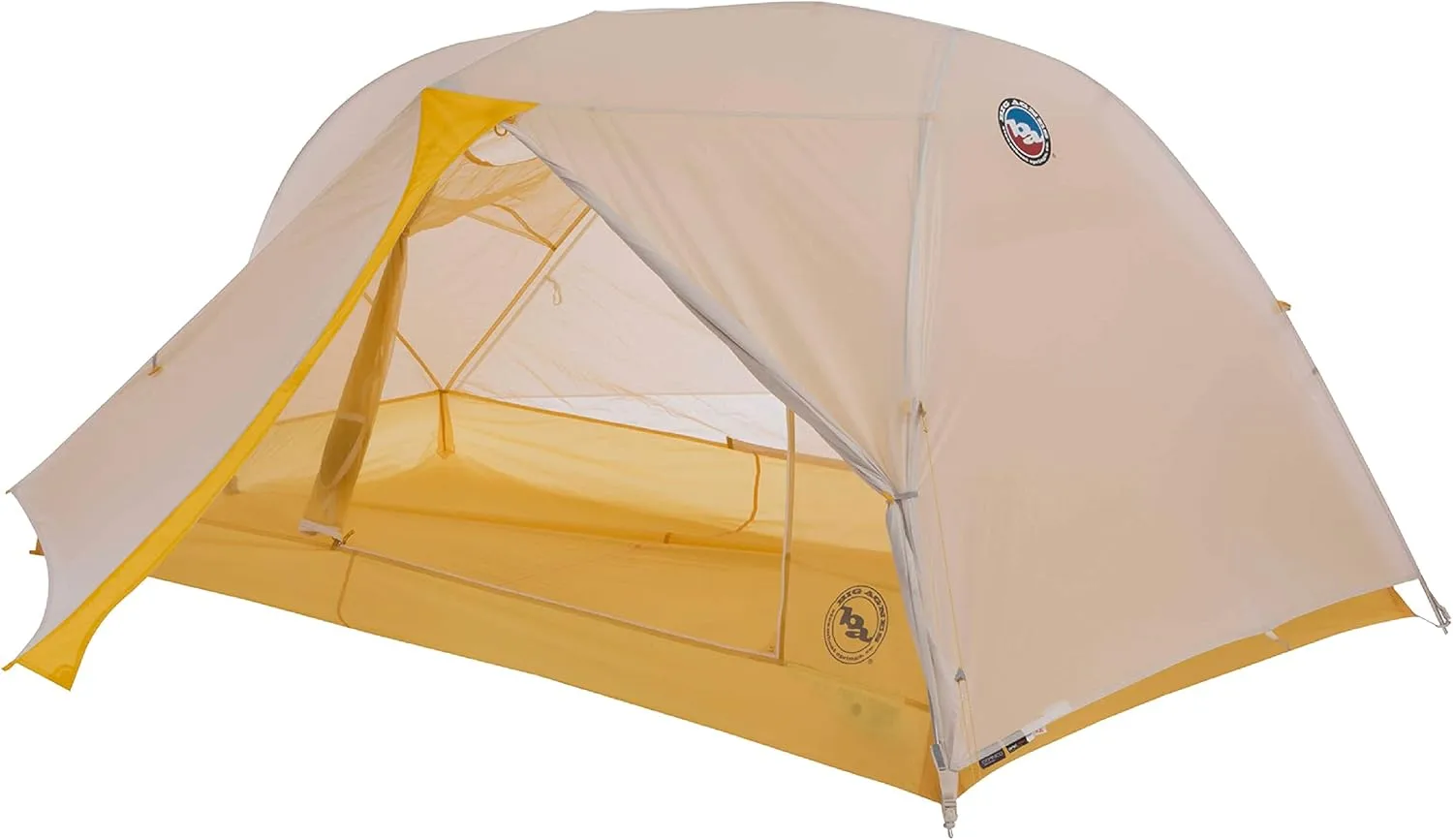 1 Big Agnes Tiger Wall UL Ultralight Tent with UV-Resistant Solution Dyed Fabric