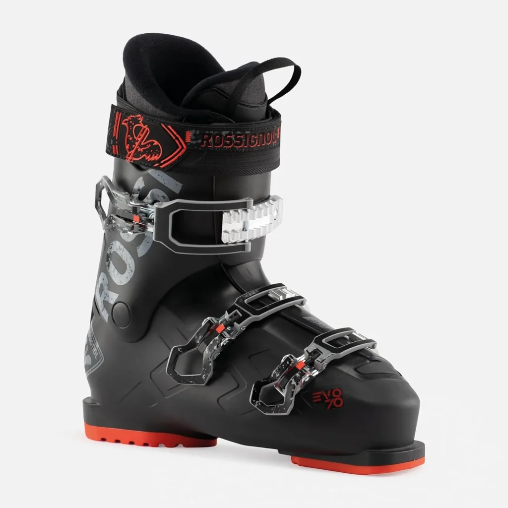 Rossignol Evo 70 - Ski Boots for Men - Relaxed Fit Snow Ski Boots - Black
