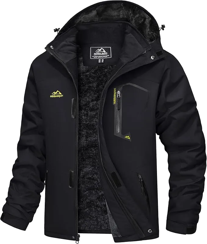 5 MAGCOMSEN Men's Winter Coats Water Resistant Ski Snow Jacket