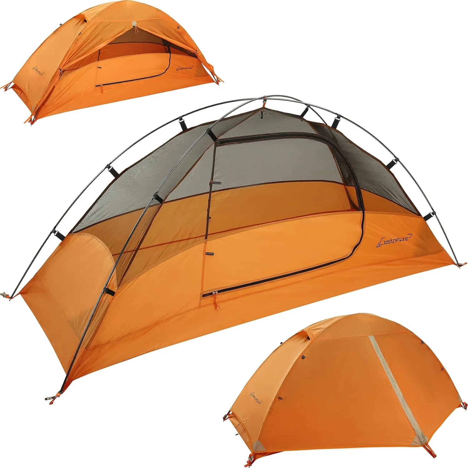 7 Clostnature Crux Lightweight Tent for Backpacking - 1,2,3,4 Person Ultralight Backpacking Tent, Waterproof Easy Setup Camping Tent,