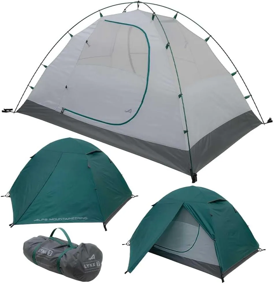 8 ALPS Mountaineering Lynx 2-Person Backpacking and Camping Tent