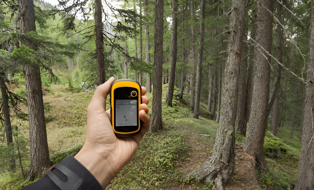 finding the right position in the forest via gps