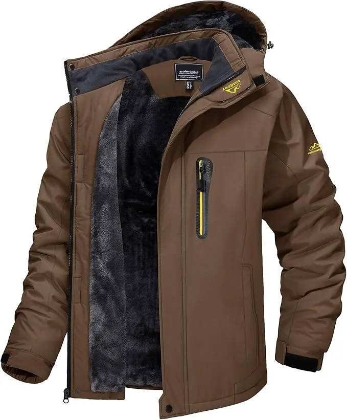 TACVASEN Men's Winter Ski Jacket Waterproof Snow Coats