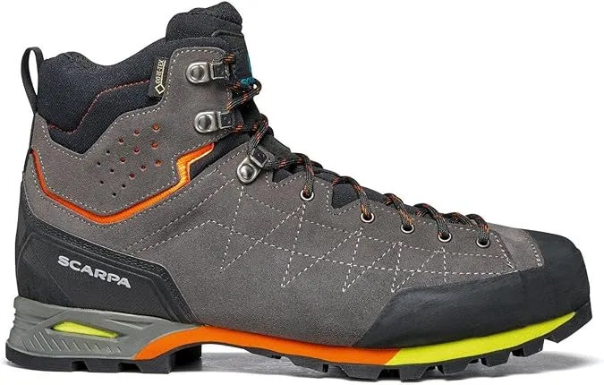 SCARPA Men's Zodiac Plus GTX Waterproof Gore-Tex Boots for Backpacking and Hiking