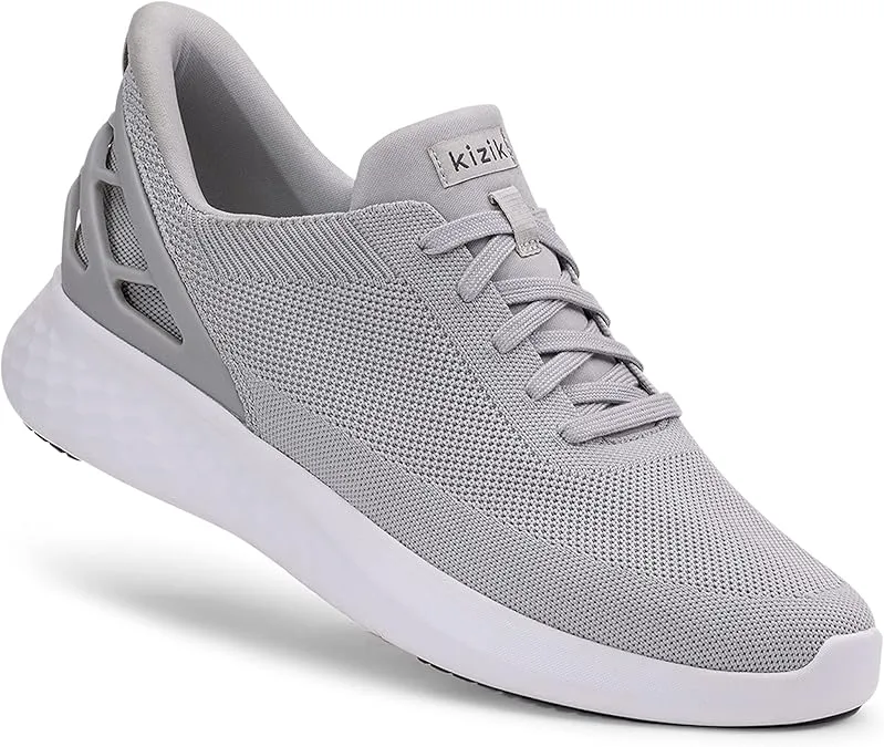 Kizik Slip On Sneakers: Athens - Comfortable All-Day Wear, Hands Free Convenience, Breathable Knit Top, Mens & Womens Walking Shoes with Arch Support