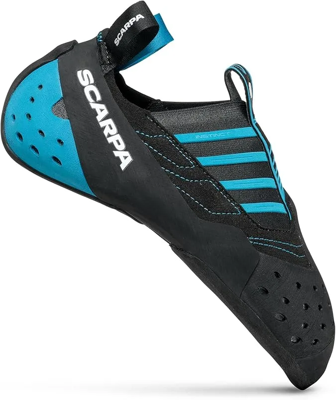 SCARPA Instinct S Slip-On Rock Climbing Shoes for Sport Climbing and Bouldering