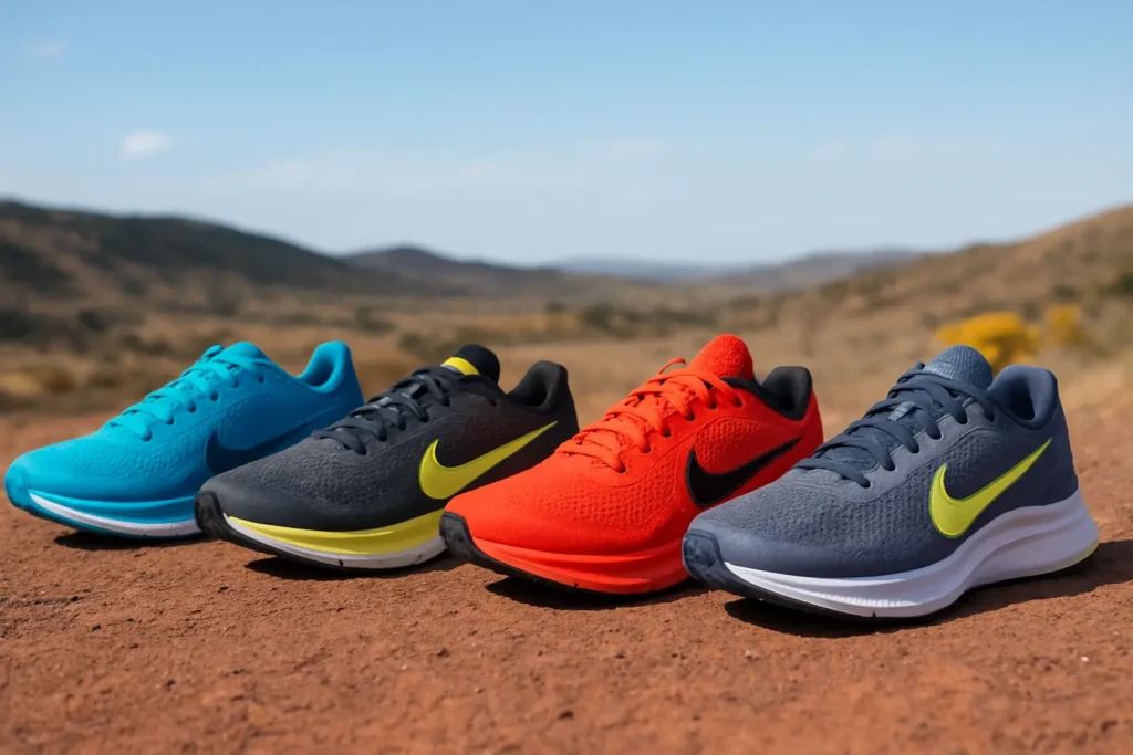 Lightweight, cushioned sneakers designed for comfort and support, showcasing the Best Running Shoes ideal for daily training and long-distance runs.