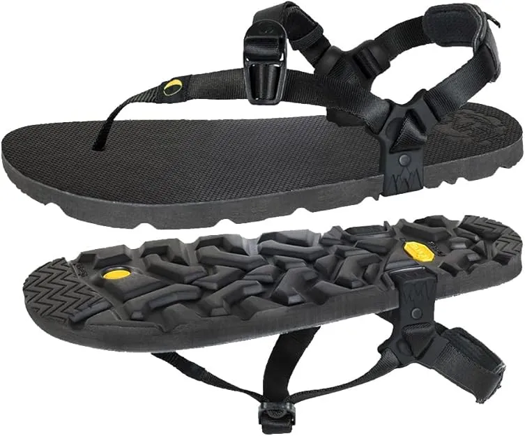 LUNA Sandals MONO Winged Edition | Minimalist Trail Running and Hiking Sandals - Lightweight 5.9 oz Comfortable Barefoot Sandals for Men and Women | Adjustable Fit